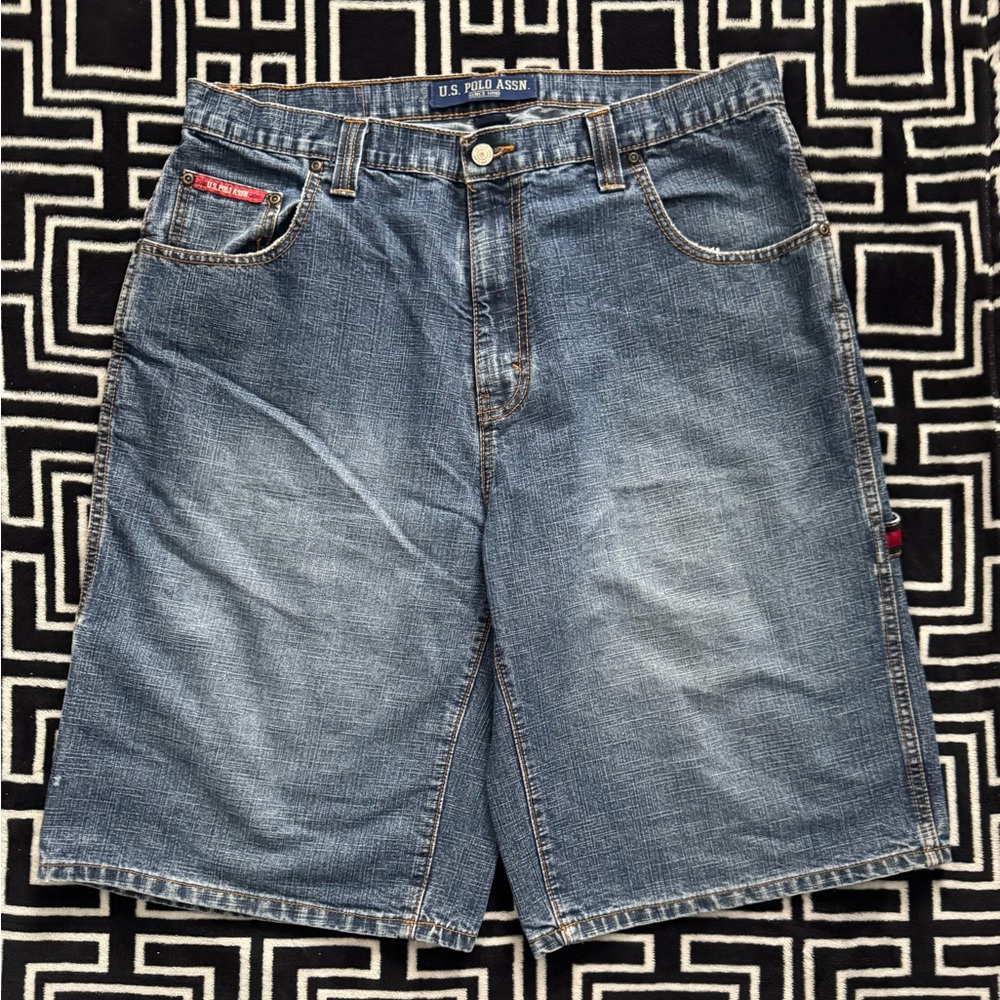U.S. Polo Assn. Men's Classic Blue Jean Shorts
